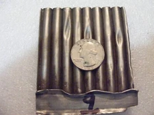 Apollo Saturn RL-10 Rocket Engine Inconel Silver Alloy Flight Hardware Section 9