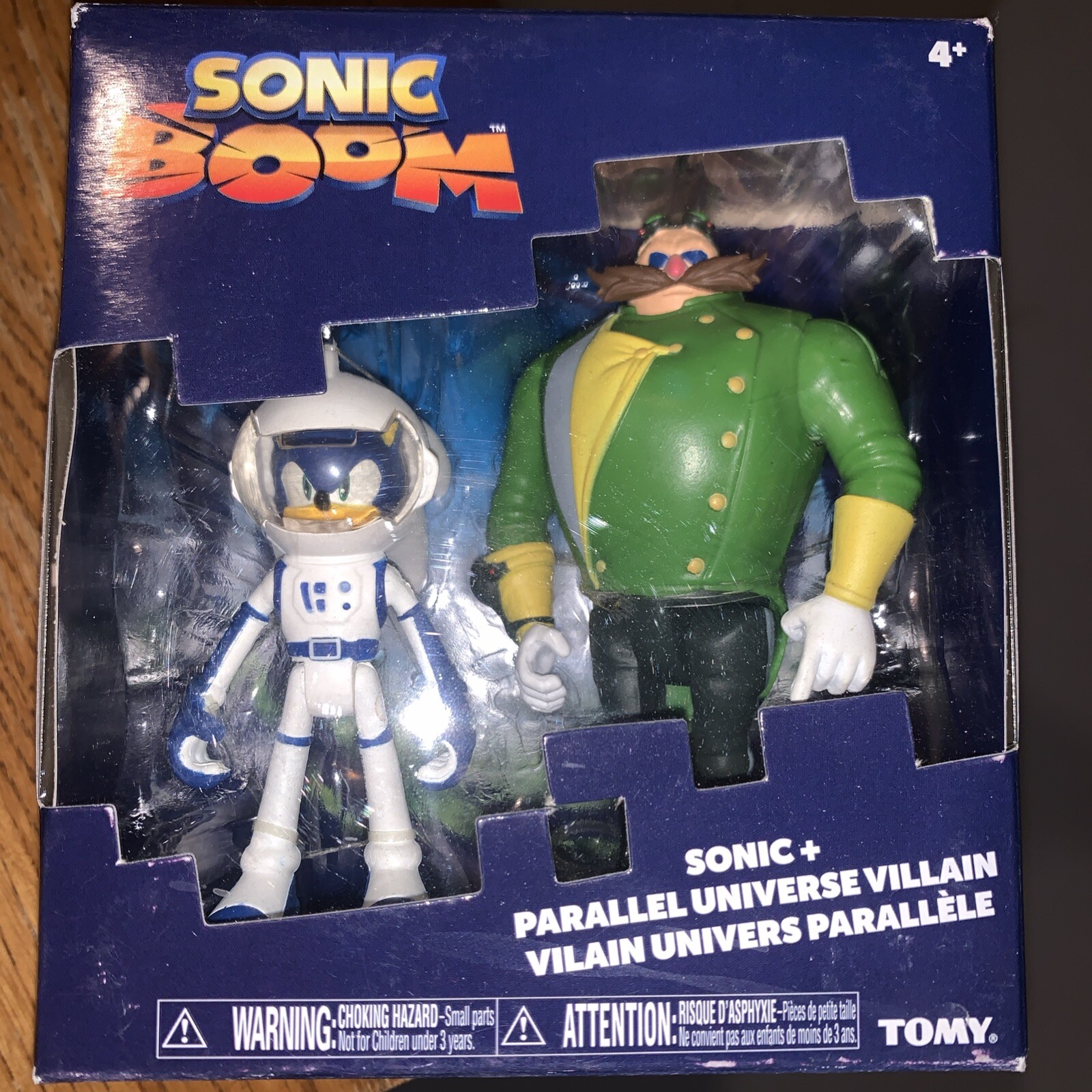 Sonic Boom. Sonic The Hedgehog  & Parallel Universe Villain 2-Pack TOMY