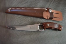 Fillet Knife 5 Inch Blade Total Length 10 Inches With Sheath