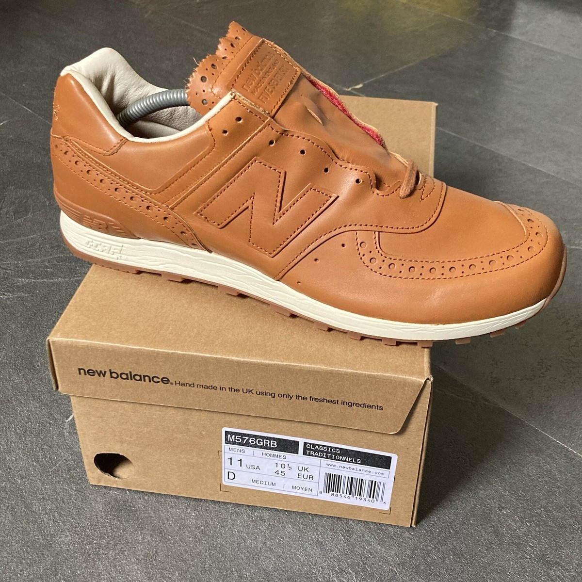 New Balance X Grenson 576 GRB UK10.5 US11 Made In England