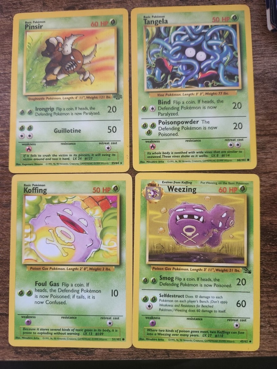 Pokemon Card Lot - Grass Type - Japanese. Holographic. 1st Pokemon Card Lot - Grass Type - Japanese. Holographic. 1st