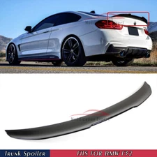 For 14-20 BMW F32 428i 430i 435i 440i PSM Style Glossy Black Trunk Spoiler Wing