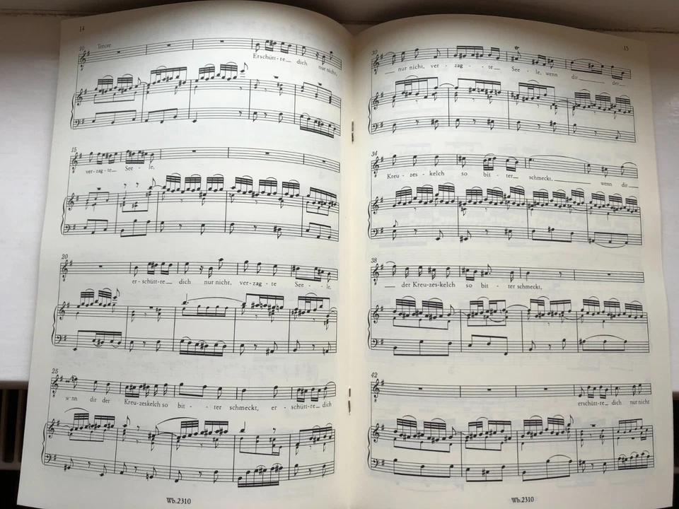 JS Bach: Cantata BWV 99 - Was Gott tut, das ist wohlgetan (2nd version) - Image 3 of 3