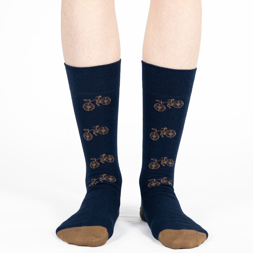 Mysocks Unisex Socken 5 Paar - Royal Blue Baumwollsocken