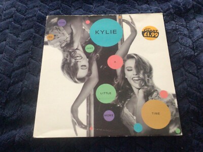 Kylie Give me just a little more time 7'' vinyl single record