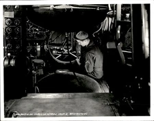 LD327 1944 Original Bob Martin Photo U.S. 18TH AIR FORCE BOMBER PLANE MECHANIC