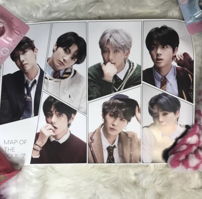 BTS Map Of Soul 7 Poster Set PLUS ALBUM Lot Bundle | eBay