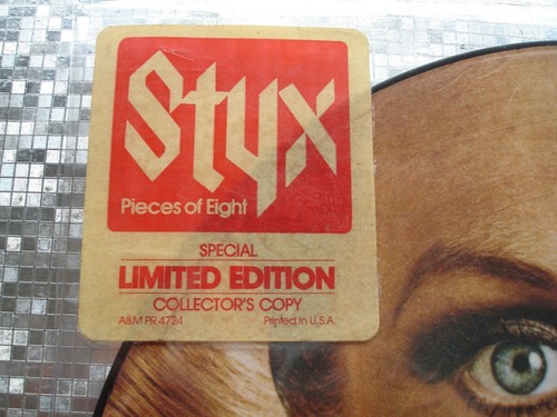 Styx ~ Pieces Of Eight ~ Vintage Picture Disc LP A&M Records PR 4724 - Picture 5 of 8