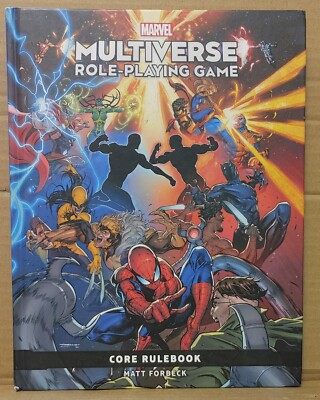 Marvel Multiverse Role-Playing Game Core Rulebook HC | eBay