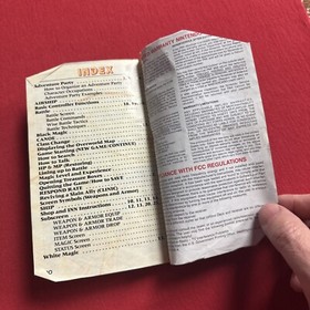 Final Fantasy  Explorers Handbook - NES - Manual Only - Rough