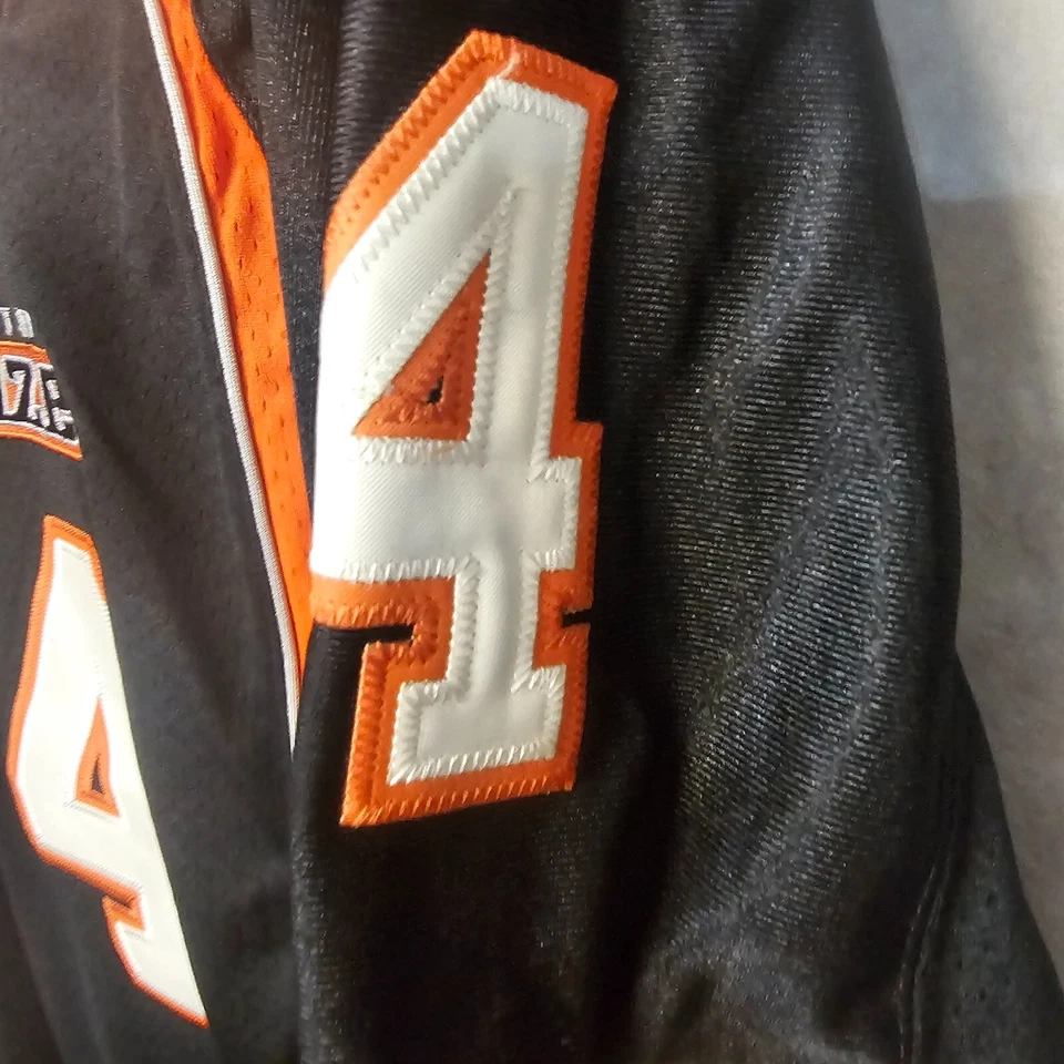 Винтажная мужская черная футболка Кена Гарффа из Utah Blaze AFL Bryant No4 L - Изображение 4 из 4