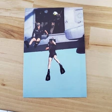 US NAVY Recruitment Postcard~ Seamen jumping from helicopter