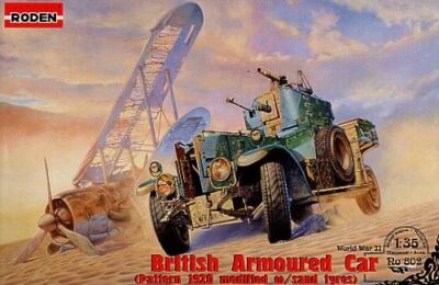 Roden Kits RR britisches gepanzertes Auto1920 Muster Mk1 modifiziert Maßstab 1:35