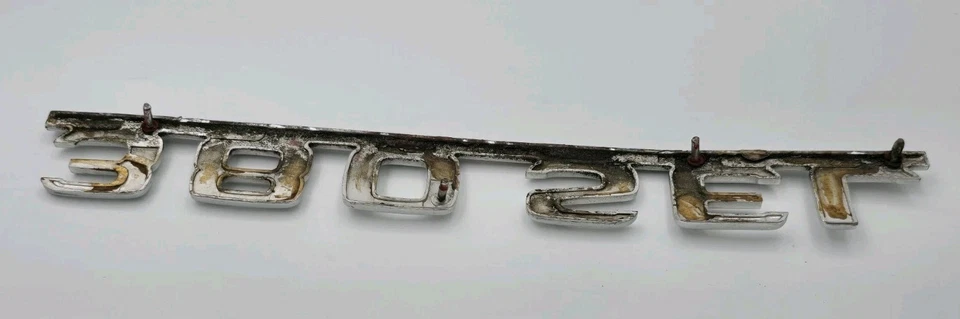 Mercedes-Benz 380 Sel 1980-1985 emblema OEM Foto 4 de 4