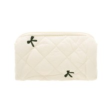 1 Pc Durable Bow Embroidery Makeup Bag