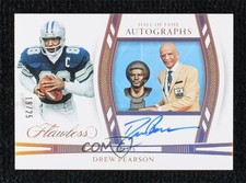 2024 Panini Flawless Hall of Fame Auto 19/25 Drew Pearson #HOF-DPN Auto HOF a8r