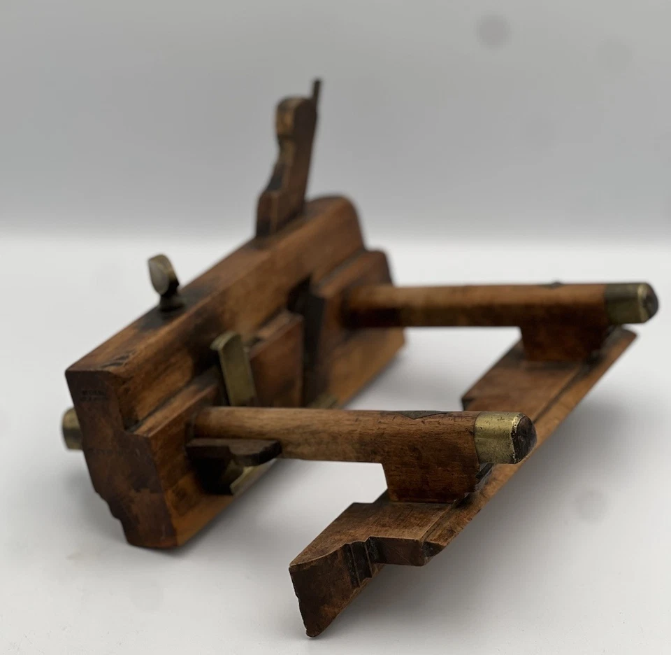 MOIR of Glasgow Beech Sash Fillister Plane – Dovetail Boxed, Incomplete - Image 2 of 4