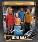 Vintage Star Trek Barbie and Ken 30th Anniversary Gift Set 1996