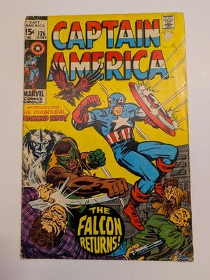 Captain America #126, Marvel Comics, 1970.