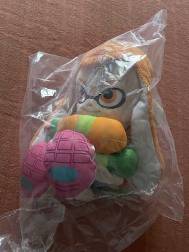 Splatoon Inkling Orange Girl 2016 Nintendo 9" Plush Toy Doll Japan