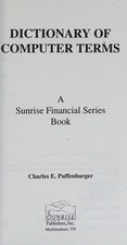 Dictionary of Computer Terms Paperback Charles E. Puffenbarger