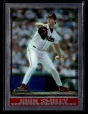 1998 Topps Chrome #419 John Smiley Card Cleveland Indians