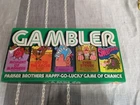 Vintage 70s Parker Brothers Gambler Board Game Happy Go Lucky Game Of Chance