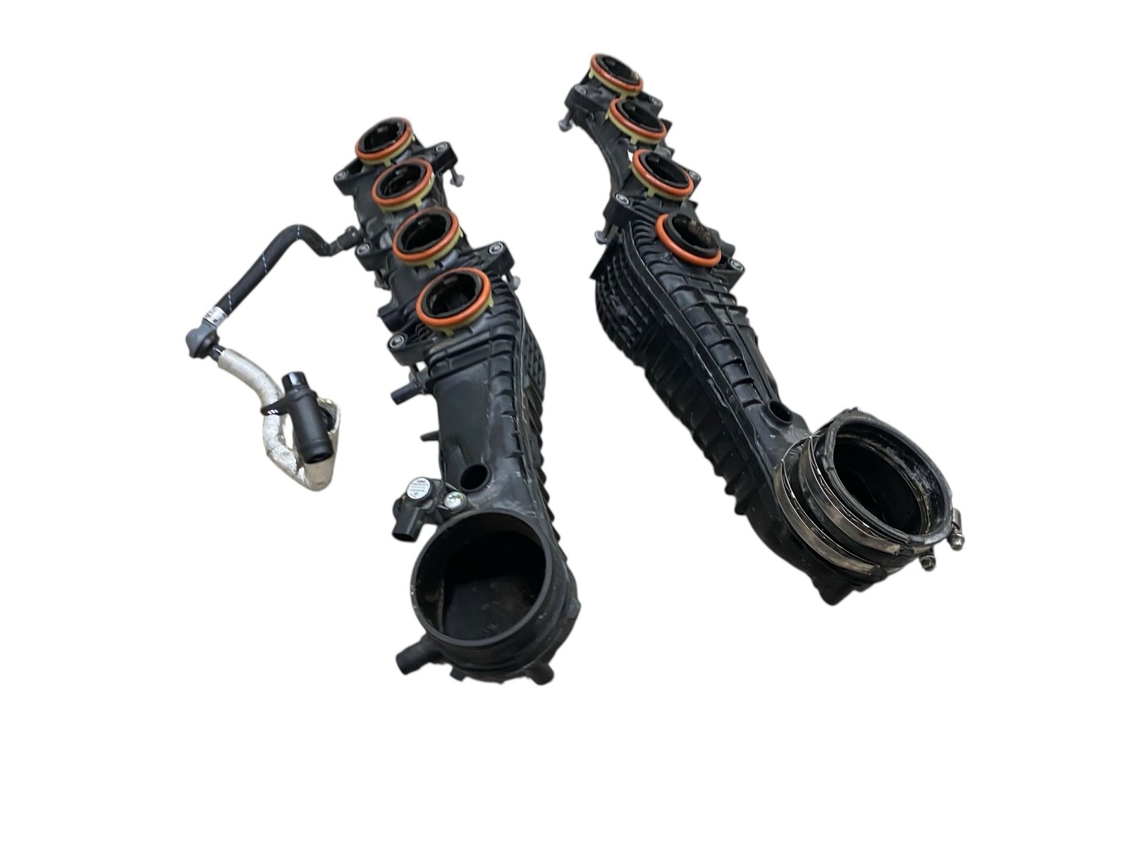 2022 Aston Martin V8 Vantage 4.0L M177 Left & Right Engnie Intake Manifold Set