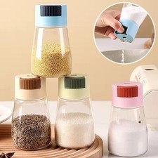 Quantitative Seasoning Bottle Transparent Sugar Dispenser  Kitchen Gadget