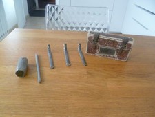 trousse cuir necessaire a cycliste crevaison