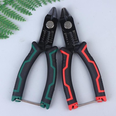 Multi-functional Wire Stripper Pliers 6.5 Inch Wire Strippers Cable Cutter Tool