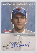 2003 Bowman Rookies & Stars Signs of the Future Slavko Vranes #SFA-SV Auto 0l2