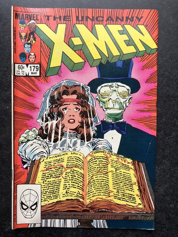 The Uncanny X-Men #179 (Marvel 1984) VG/FN (LOT 2)