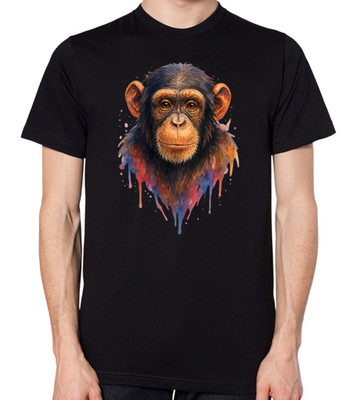 Schimpanse Affe Unisex T-Shirt