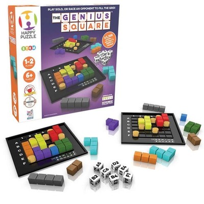 - The Genius Square & Collection - Puzzle Herausforderungen für Freunde und Familie B...