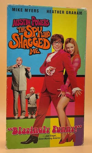Austin Powers The Spy Who Shagged Me VHS 1999 G Condition **Buy 2 Get 1 Free**