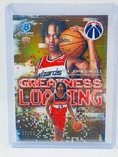 2025-26 Bowman Chrome Tre Johnson III RC Greatness Loading Gold #07/50