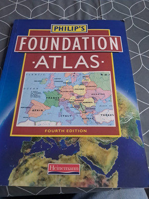 Philip's Foundation Atlas by Pearson Education Ltd (Softback, 1994) School Atlas