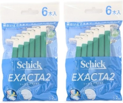 Schick EXACTA2 Fest 2-Klingen Einwegrasierer 6 Stück (2)