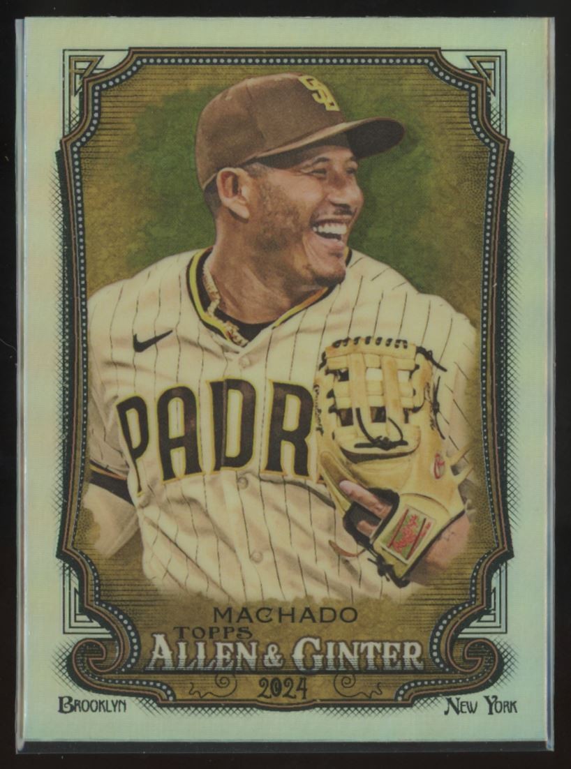 2024 Topps Allen & Ginter #66 Manny Machado Chrome Refractors