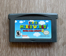 Super Mario World GBA USA authentic Gameboy (Super Mario Advance 2)