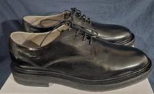 ALLSAINTS Escher Leather Derby Shoes Black M014FB Men SZ US 13 New No Box Defect