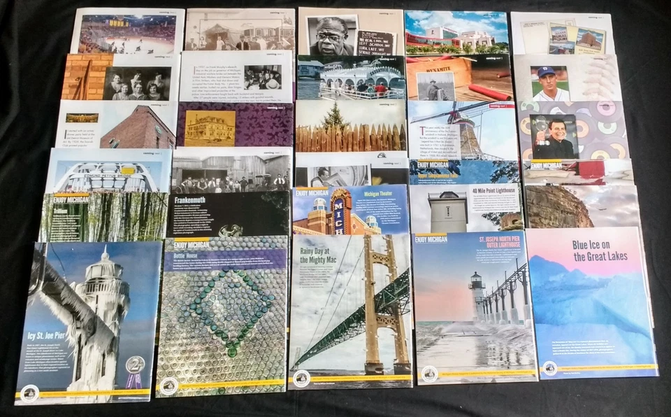 MICHIGAN HISTORY MAGAZINES 5 Complete Years 2013 2014 2015 2017 & 2018 - Image 2 of 4
