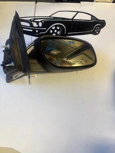 10-19 FORD TAURUS RH Passenger Side View Mirror Power BLIND SPOT Chrome Cover