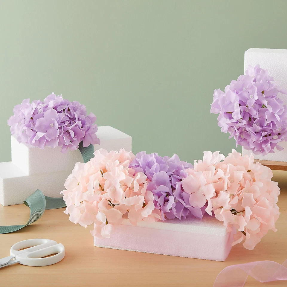 6 Pack Polystyrene Foam Blocks for Crafts Supplies, DIY Projects (8 x 4 x 2 In) - Image 2 of 4