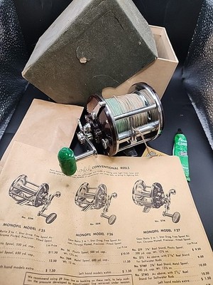 Penn Reels MADE IN USA 209 MS Level Wind W/Box Mint In Box  