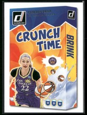 2025 Donruss WNBA #17 Cameron Brink Crunch Time