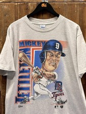 Detroit Tigers Vintage Mickey Tettleton unisex grey t-shirt QT7855