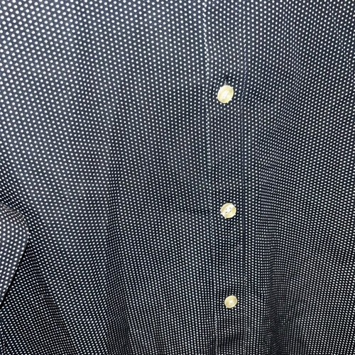 Michael Kors Men's Slim Fit Polka Dot Button Down Shirt, Long Sleeve 32/33 Med. - Picture 3 of 6