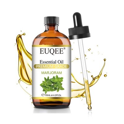 EUQEE Marjoram Essential Oil 118 ml Large Bottle Premium Marjoram Oil with Gl...
